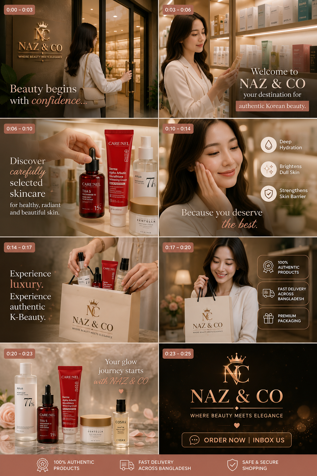 Beauty essentials