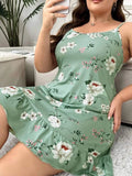 Flower Printed Nighty