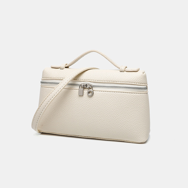 Factory Direct Sales 2025 New Lp Bag L19 Lunch Box Bag Single Shoulder Crossbody Satchel Simple Fashion Gigi Same Style