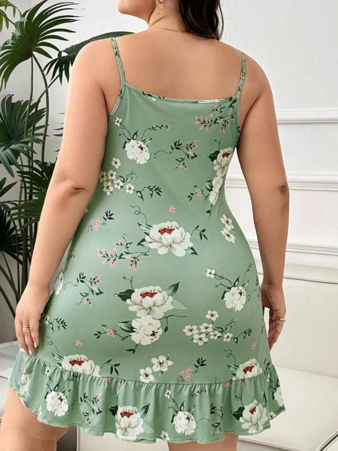 Flower Printed Nighty