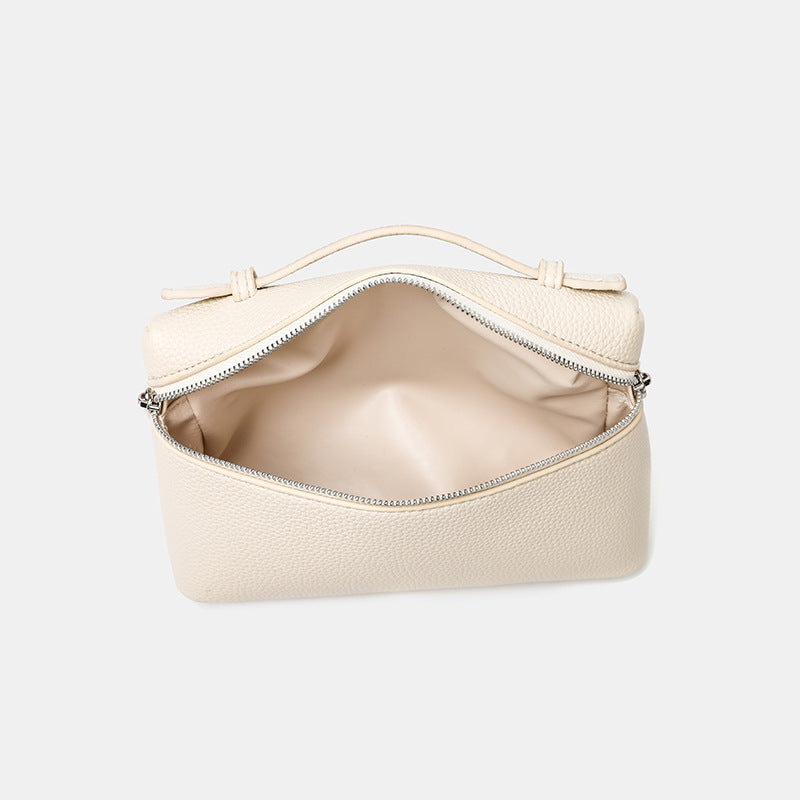 Factory Direct Sales 2025 New Lp Bag L19 Lunch Box Bag Single Shoulder Crossbody Satchel Simple Fashion Gigi Same Style