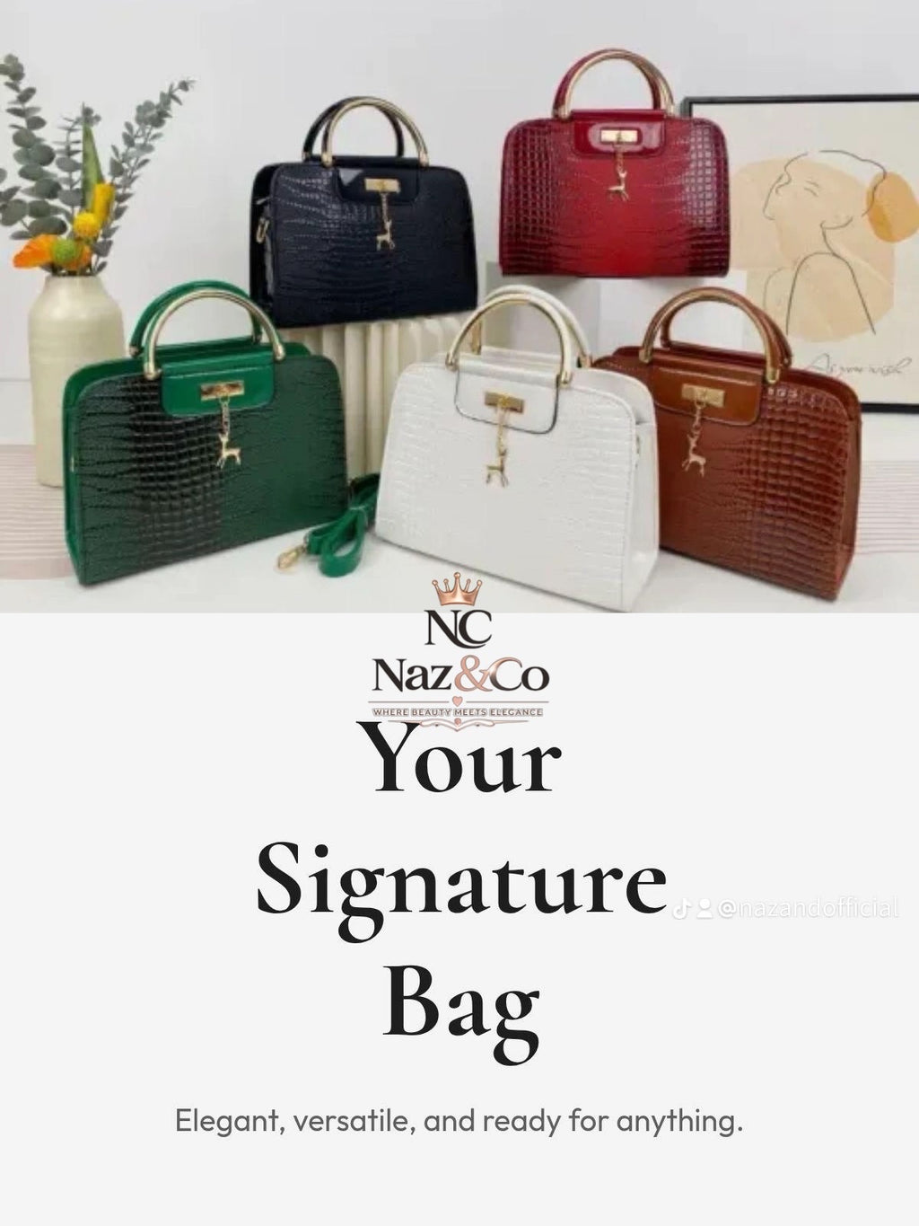 Signature styles bag for women 2026